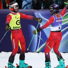 Ukraine wins silver in mixed relay