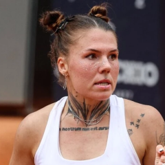 Ukrainian tennis players at Roland Garros