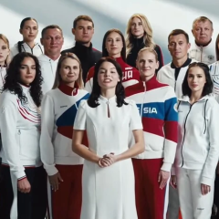 Russian gymnast with neutral status