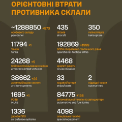 Ukrainian general explaining data on map