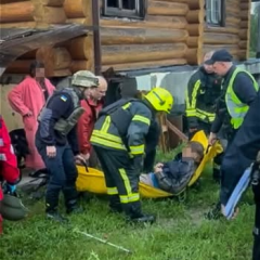 Injuries from the strike in Kyiv region