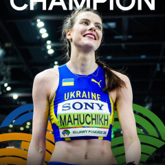 Ярослава Магучіх - нова чемпіонка світу