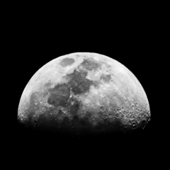 NASA spacecraft on the surface of the Moon