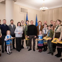 Свеча Бифлеймского огня мира в Украине