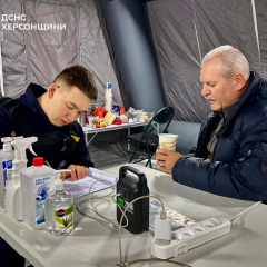 ДСНС встановлює додаткові Пункти незламності на Херсонщині