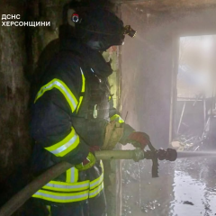 Пожежу в багатоповерховці ліквідовано після обстрілу