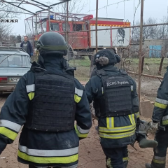 Деблокировка женщины из-под завалов