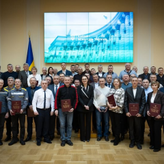 Урочиста церемонія нагородження енергетиків