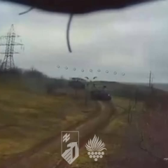 Потерянная российская техника на минном поле