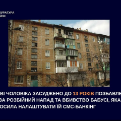 Осуждённый убийца бабушки в Киеве