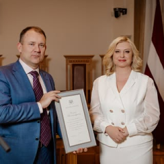 Український Конституційний Суд отримав нагороду в Латвії