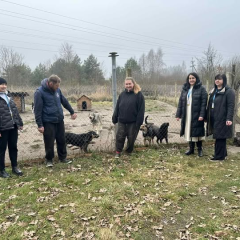 Міграційна служба дарує подарунки тваринам
