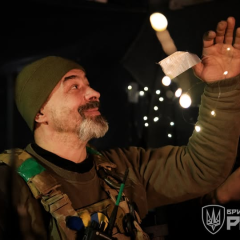 Гвардейцы «Рубежа» на Святвечір