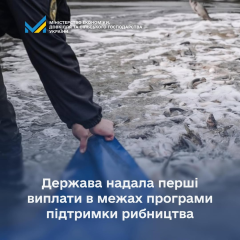 Payments to fish farming enterprises in Ukraine