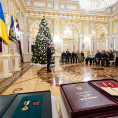 Зеленський на фоні військових досягнень