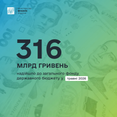 Budget received record 316 billion UAH in taxes