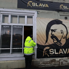 Сгорело здание ресторана в Эстонии