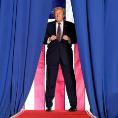 Дональд Трамп в 2025 году