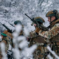 Тренування піхотинців 20 бригади