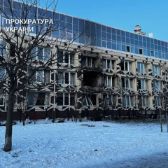 Атака на клинику в Киеве