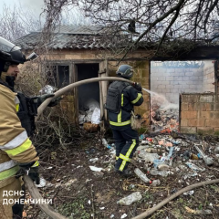 Пожежі в Миколаївці та Слов’янську