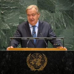 Guterres warns of global catastrophe in the Middle East conflict