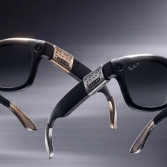 Смарт-очки Ray-Ban из золота