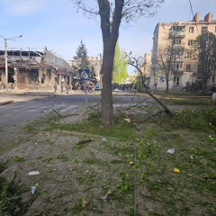Rescue operation in Kramatorsk
