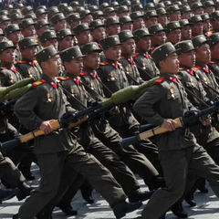 Новая группа военнослужащих Северной Кореи в Курске