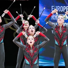 Украина золото Европы художественная гимнастика