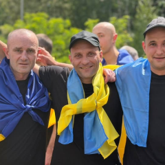 185 Ukrainian defenders released from captivity