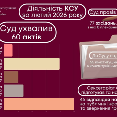 Конституционный Суд в феврале 2026: заседания и акты