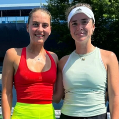 Світоліна, Костюк та Стародубцева на корті