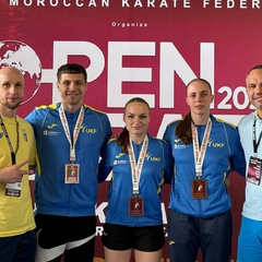 Українські каратисти з бронзовими нагородами