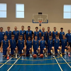 Сборная Украины U-18 играет в контрольный матч