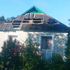 Пошкоджені будинки внаслідок нападу