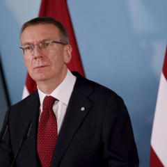 Latvian President discusses tension with Russia