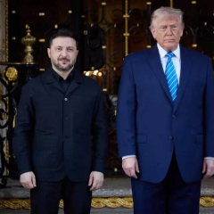 President Trump talks about Ukraine and war