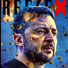 Обкладинка чеського журналу Reflex з третьою річницею вторгнення в Україну