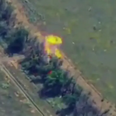 Ukrainian military destroyed the Russian 'Buk-M1'