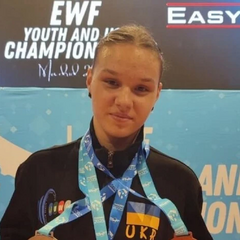 Украинская тяжелоатлетка Телишевская с тремя наградами на Чемпионате Европы U15