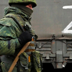 Russian troops in the Novopavlovsk direction