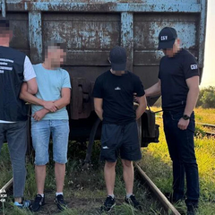 Машиніст локомотива на Закарпатті