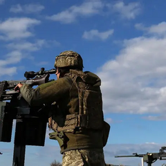 Military equipment in the territory of Zaporizhzhia