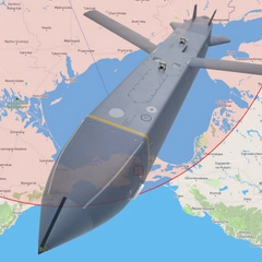 Блискучі постріли на територію РФ