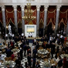 Смачні страви на інавгураційному прийомі