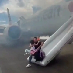 Літак у США загорівся з 179 людьми