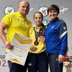 Малащук с наградами чемпионата Европы