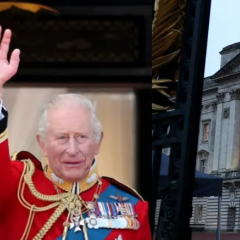 King Charles III on external construction