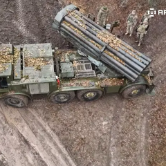 Ураган артилериста наносить удар по росіянам